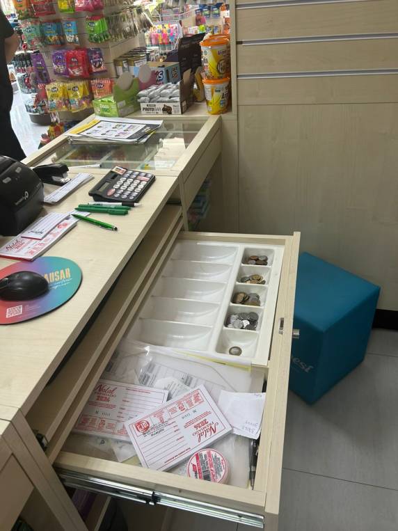 Ladrões arrombam e roubam farmácia no Centro de Tucunduva - foto 3