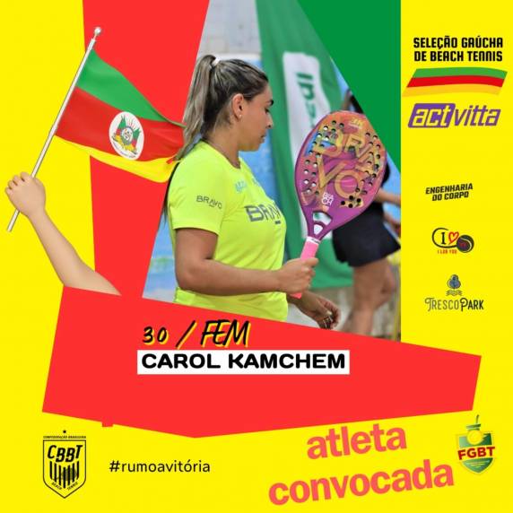 Seleção Gaúcha composta também por atletas do Guaíra, é vice-campeã nacional de Beachtênis - foto 2