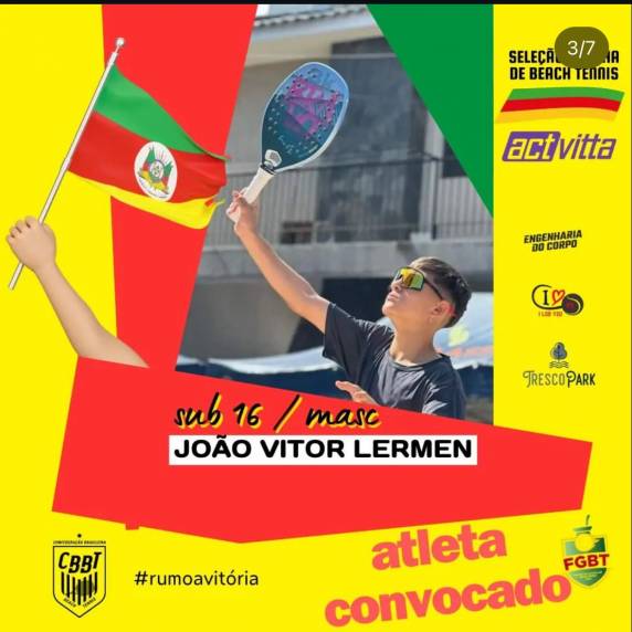 Seleção Gaúcha composta também por atletas do Guaíra, é vice-campeã nacional de Beachtênis - foto 6