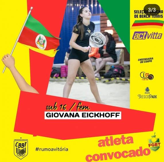 Seleção Gaúcha composta também por atletas do Guaíra, é vice-campeã nacional de Beachtênis - foto 7