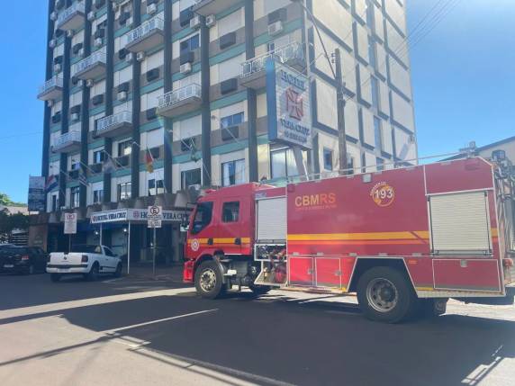 Não houve a necessidade de evacuar a edificação residencial.