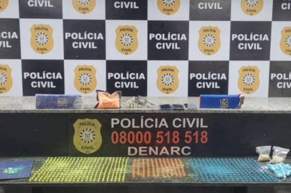 Entre 2014 e 2024, recolhimento de LSD pela Polícia Civil cresceu mais de 1.065%, enquanto as de ecstasy aumentou 654%, indicam dados da Secretaria de Segurança Pública (SSP)