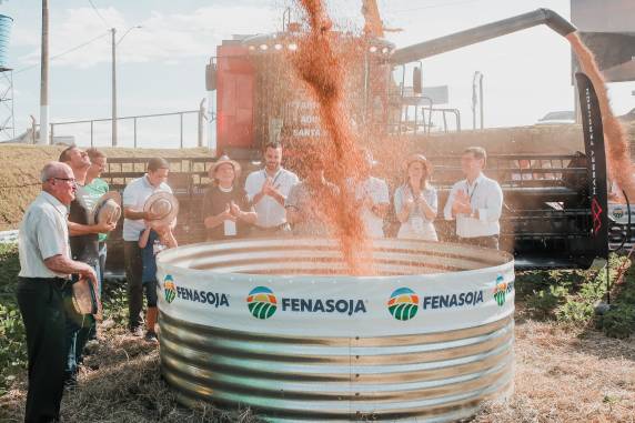 Fenasoja 2024: Ato simbólico marca plantio da soja no país - foto 3