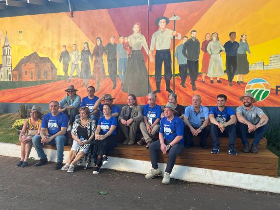 Inaugurado mural que marca os 100 anos da soja no Brasil - foto 2