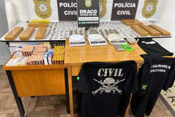 A prisão ocorreu no bairro Planalto durante o cumprimento de mandados de busca e apreensão