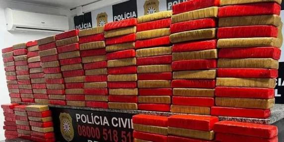 Drogas foram localizadas no interior de casebre próximo ao Rio Uruguai