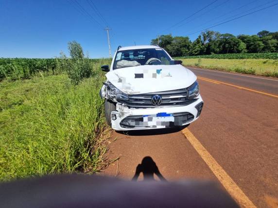 Colisão traseira com danos materiais na Rodovia do Desenvolvimento, em Três de Maio - foto 2