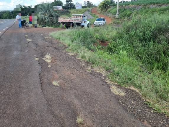 Motociclista fica ferido em acidente na BR-472 - foto 3