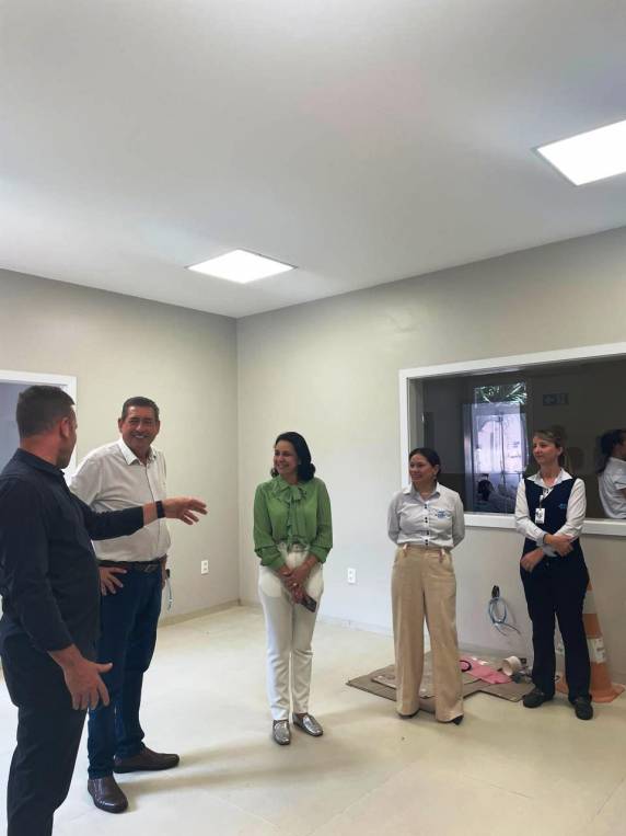 Os novos gestores foram acolhidos pela administração do Hospital e pela gerência da Unidade e puderam acompanhar o andamento do trabalho desenvolvido pelo Vida & Saúde em Giruá.