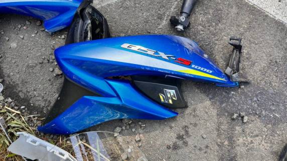 Motociclista morre após bater de frente com carro na BR-282 em SC - foto 3