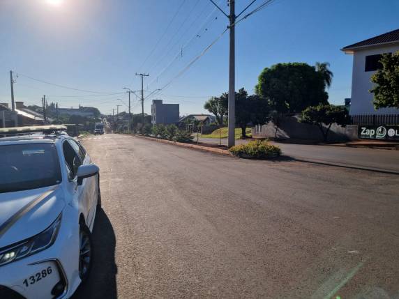 Motociclista fica ferido em acidente entre carro e moto em Três de Maio - foto 2