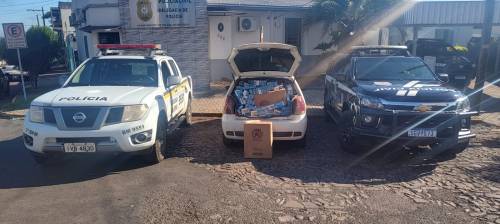 Brigada Militar e Polícia Civil apreendem cigarros contrabandeados em Três Passos - foto 2