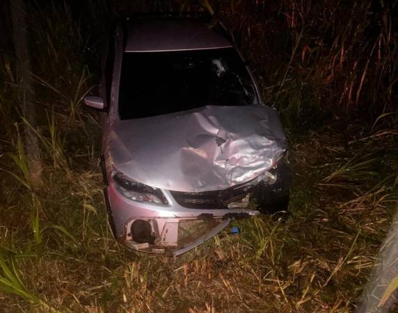 Colisão frontal deixa três feridos na BR-472 em Santo Cristo - foto 2