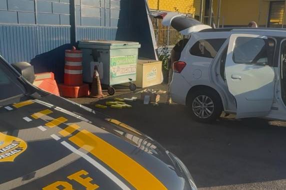 Ocorrência foi registrada na manhã deste sábado pela PRF. Segundo a polícia, ele já possuía antecedentes criminais