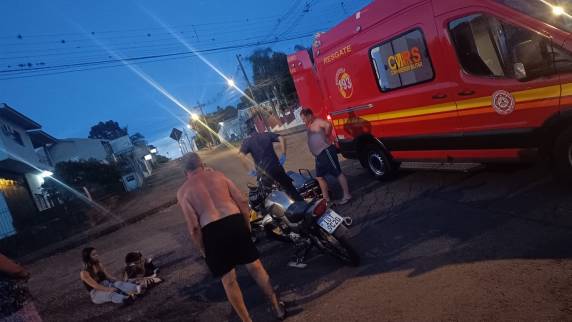O acidente ocorreu no bairro Berthier
