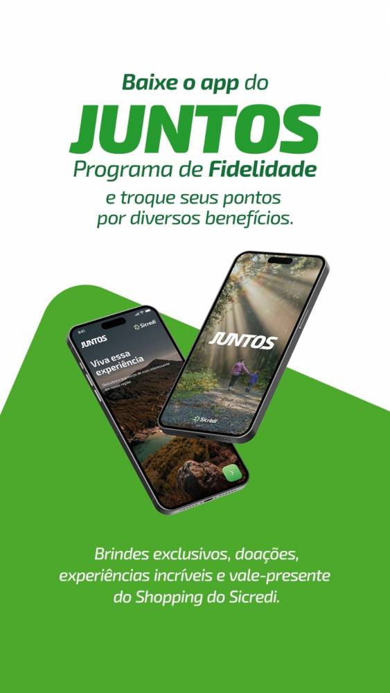 Associados do Sicredi já podem usar o aplicativo e trocar seus pontos em parceiros da região