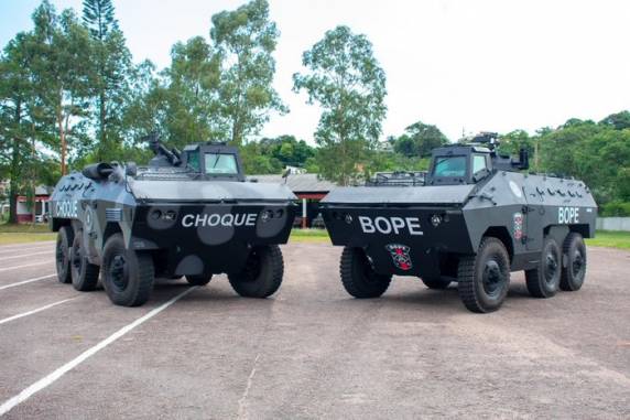 Seis Urutu e 20 FAL serão entregues à polícia militar no Estado, em março