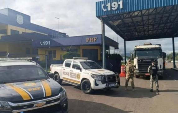 A captura ocorreu na BR-101, em Osório (RS), durante uma abordagem policial.