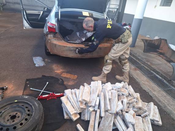 A aão policial ocorreu na cidade de Três Passos na tarde deste domingo
