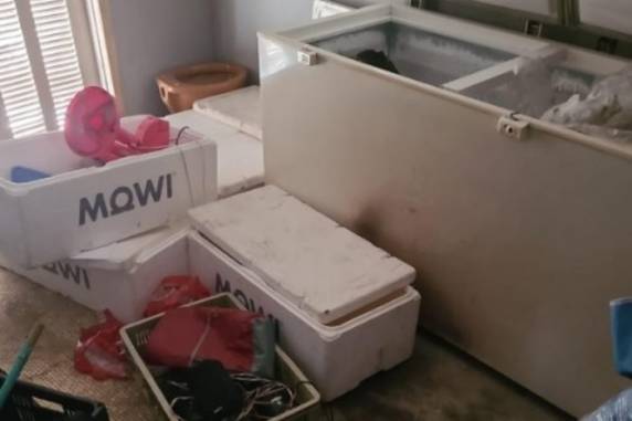 Restos mortais foram localizados na residência da vítima, identificada como Milton Prestes da Silva, 55 anos. Principal suspeita é a companheira da vítima
