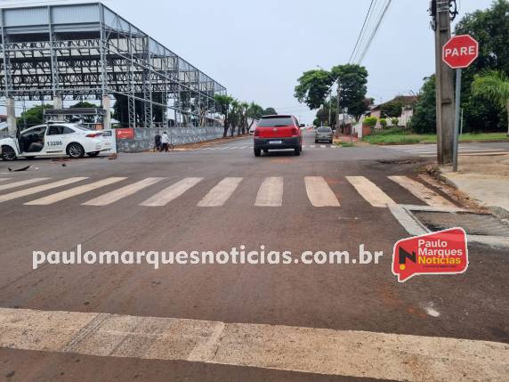 Mulher fica ferida após colisão entre dois veículos no bairro São Francisco, em Três de Maio - foto 3