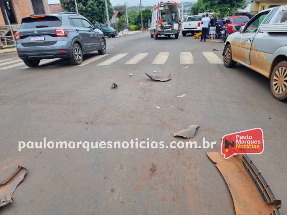 Mulher fica ferida após colisão entre dois veículos no bairro São Francisco, em Três de Maio - foto 6