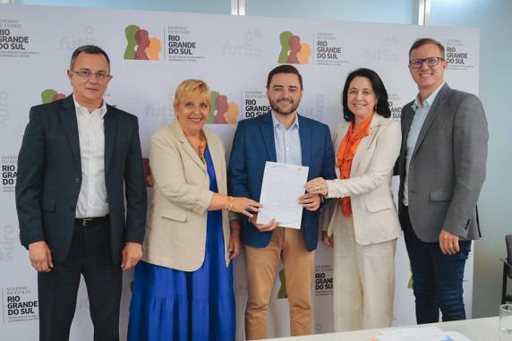 A agenda com o vice-governador foi uma solicitação do prefeito Anderson Mantei.