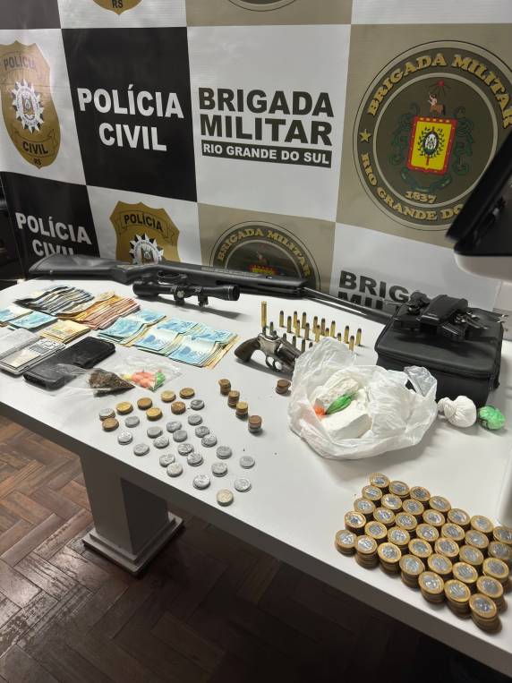 A ação policial ocorreu no final da tarde desta sexta-feira em Vista Alta
