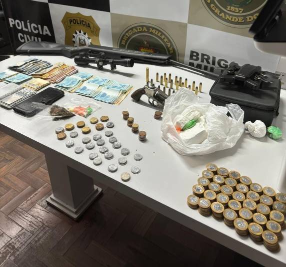 A ação policial ocorreu no final da tarde desta sexta-feira em Vista Alta