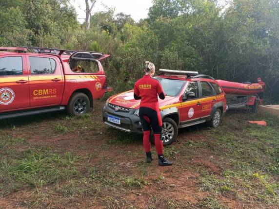 Corpo de homem desaparecido no Rio Buricá é localizado pelos bombeiros - foto 3