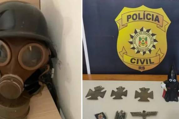 O suspeito começou a ser investigado após supostamente fazer um gesto nazista durante uma reunião. A defesa negou a conotação e disse que se tratava de uma "manifestação visual com as mãos"