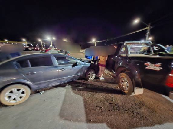 Acidente de trânsito envolve quatro veículos na RS-155 em Ijuí - foto 5