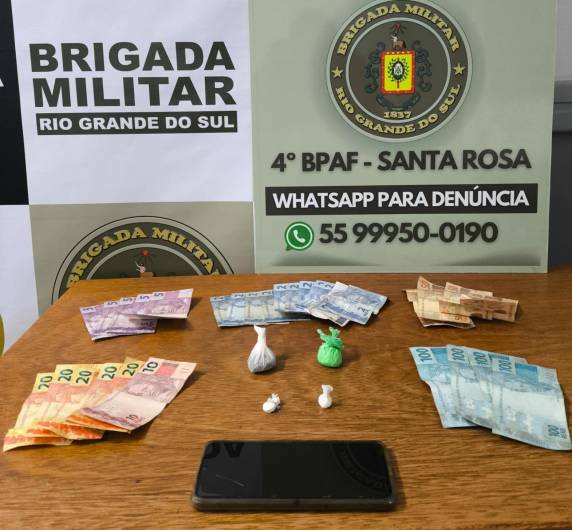 O preso que possui vários antecedentes criminais foi capturado em flagrante na margem da BR-472