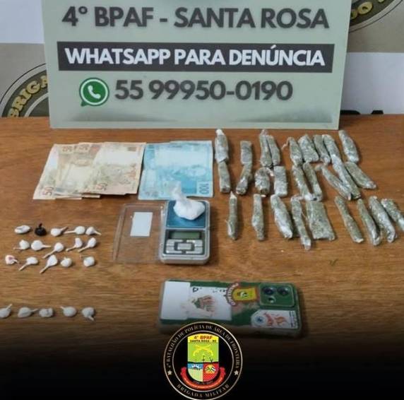 Essa foi mais uma ação da Brigada Militar durante a Operação Cerco Fechado
