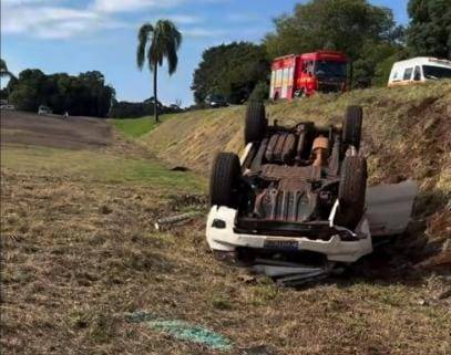 Acidente entre caminhonetes é registrado na BR-285, em Panambi - foto 3