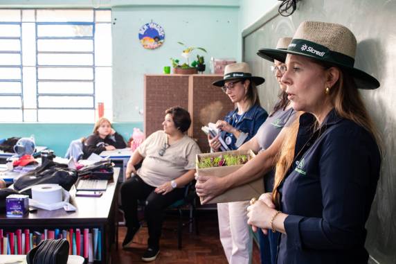 ''Horti nas Escolas'' aproxima estudantes e incentiva produção sustentável de alimentos - foto 3