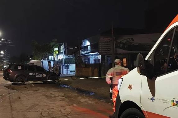 Vítima foi encaminhada para atendimento no Hospital de Pronto Socorro