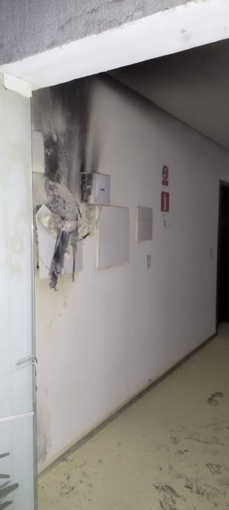 Princípio de incêndio é controlado em prédio no bairro Cruzeiro, em Santa Rosa - foto 2