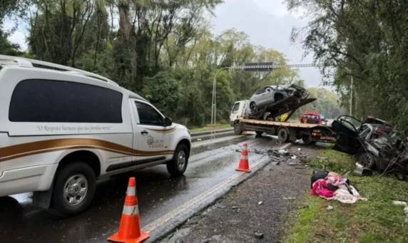 Mãe e filho morrem na BR-158 em Panambi - foto 3