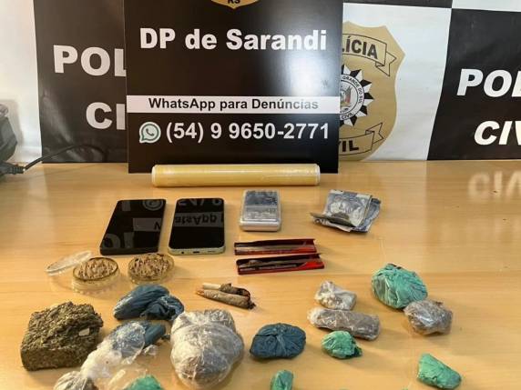 Homem foi preso em flagrante durante cumprimento de mandados de busca
