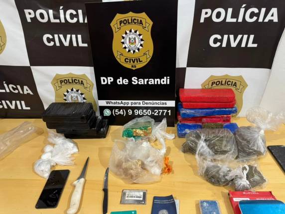Homem foi preso em flagrante durante cumprimento de mandados de busca