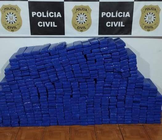 Operação policial apreende droga e prende suspeito em Crissiumal