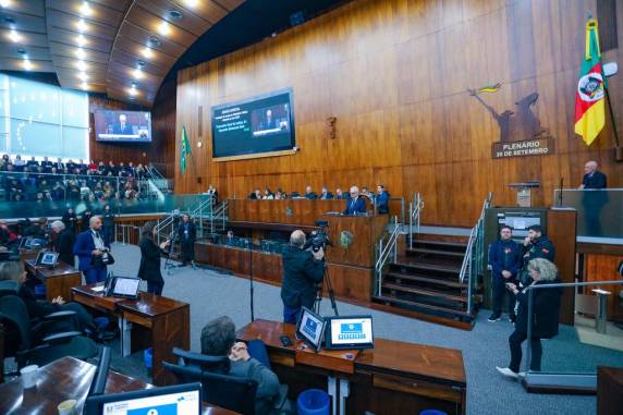 Procurador-geral de Justiça presta contas da atuação do MPRS em 2024 na Assembleia Legislativa - foto 3