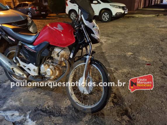 Jovem fica ferido em acidente entre carro e moto no centro de Três de Maio - foto 3