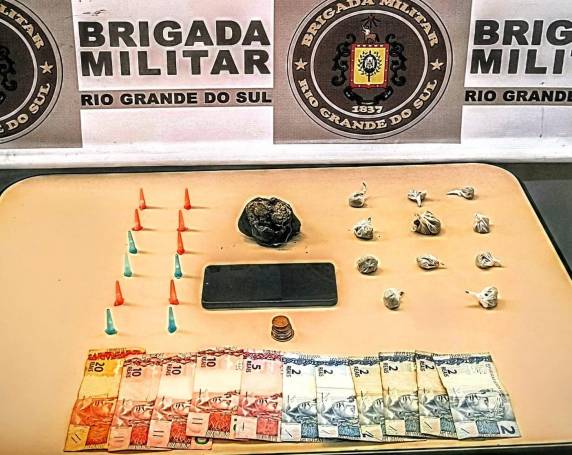 A prisão ocorreu na Rua Carlos Guilherme Erig, no Bairro Pindorama em Ijuí.