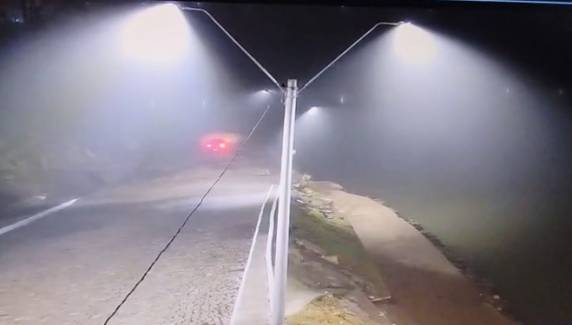Imagens do videomonitoramento ajudaram os órgãos de segurança na localização das vítimas