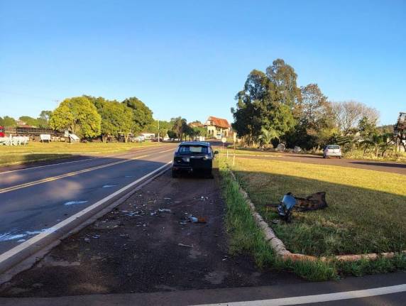 Acidente é registrado na RS-210 em São Martinho - foto 3