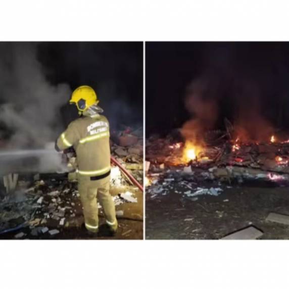 A idosa Almerinda de Moura, de 83 anos, perdeu a vida após um incêndio consumir a residência de madeira onde vivia com o companheiro.