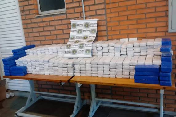 Droga teria como destino a cidade de Eldorado do Sul, na Região Metropolotana