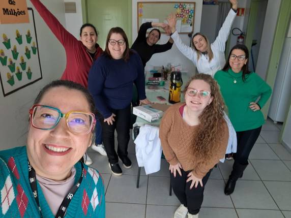 Cada unidade contou com dois servidores que receberam capacitação para conduzir os exercícios